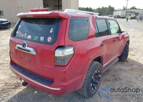 2016 Toyota 4Runner Limited from USA, damaged, VIN JTEBU5JR6G5342035